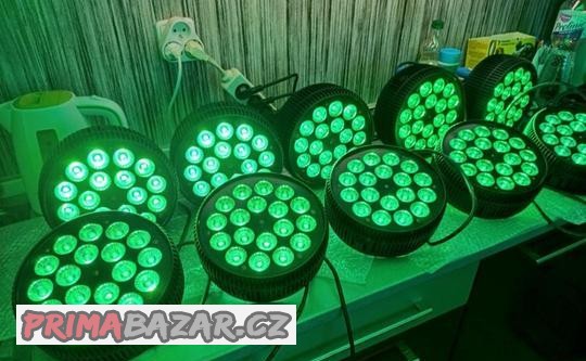 Nové ALU LED Par 18x12 Wat