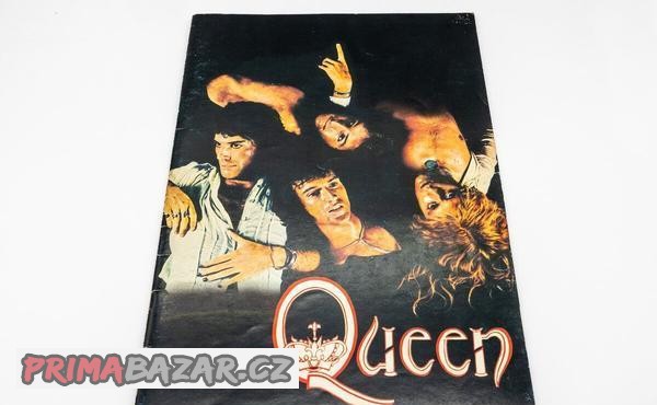 Originální programy z turné Queen ze 70. a 80. let.