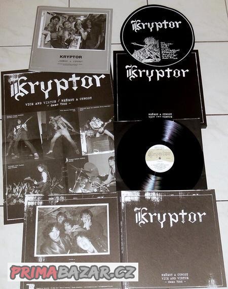 LP box set Kryptor - Neřest A Ctnost / LIMITKA / NOVÉ /