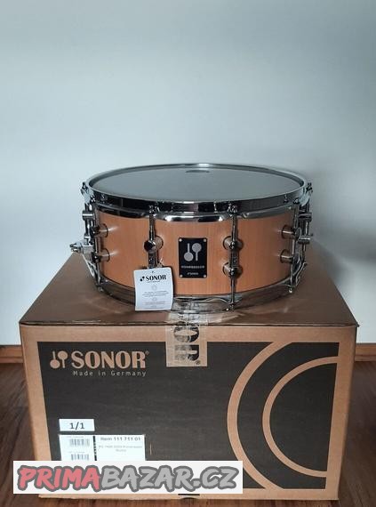 prodam-novy-snare-sonor-kompressor-natural-beech-14-x-6