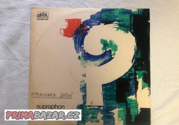 Gramofonová deska LP Ztracenka zpívá 1969 (modrá verze)