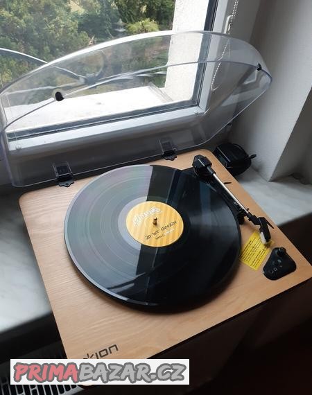 Gramofon - ION Air LP Wood (bluetooth) - super stav