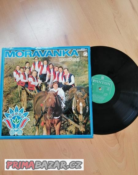 Moravanka potřetí LP deska
