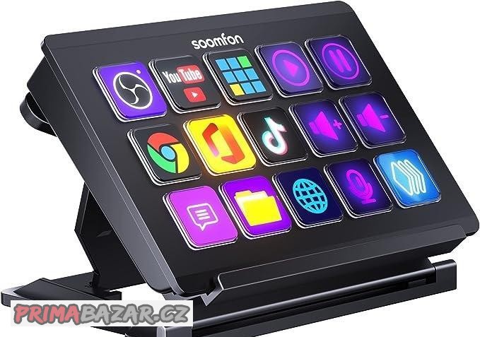 SOOMFON Studio Control Deck s 15 makro klávesami