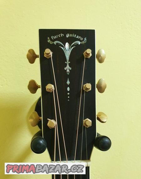 Kvalitní celomasívní česká kytara FURCH D-SR Vintage 2