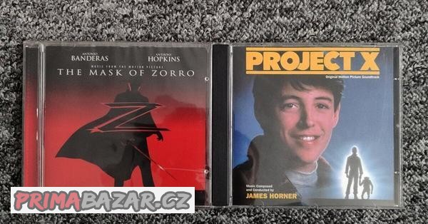 CD The Mask of Zorro od J.Hornera + druhé zdarma