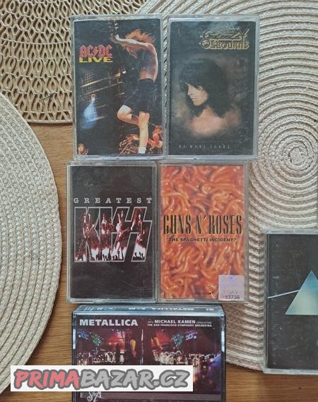 AC/DC, Kiss, Guns Roses, Metallica, Pink Floyd