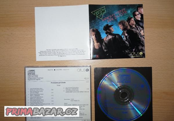 prodám CD TEAM-Prichytený pri Životě 1989/90 Opus  RARITA
