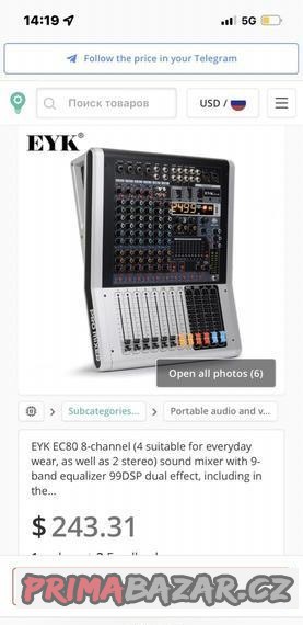 profesional song system eyk ec80+ dárek
