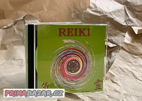 Léčení (terapie) relaxační hudbou Reiki na DVD a CD