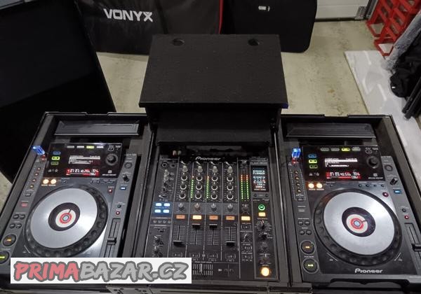 PIoneer DJ setup 2x CDJ900 + DJM800 + FlyCase Zomo