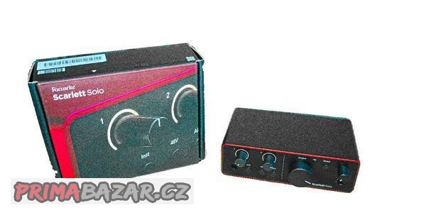 Focusrite Scarlett Solo 4th Gen