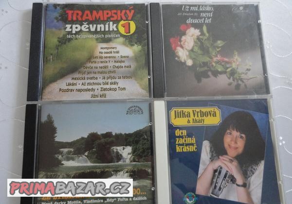 CD 30 Kč / ks, vše originál