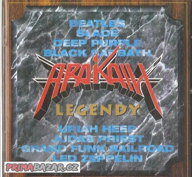CD Arakain - Legendy (Popron Music 1995)