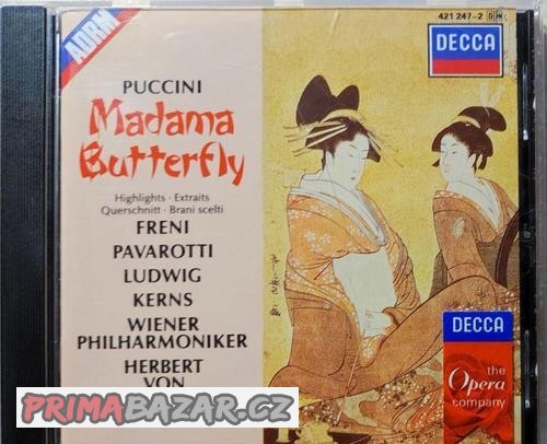 CD Puccini: Madama Butterfly (výběr scén)