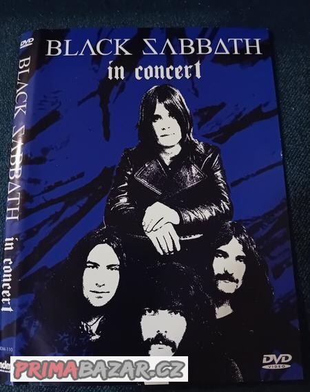 DVD Black Sabbath in concert