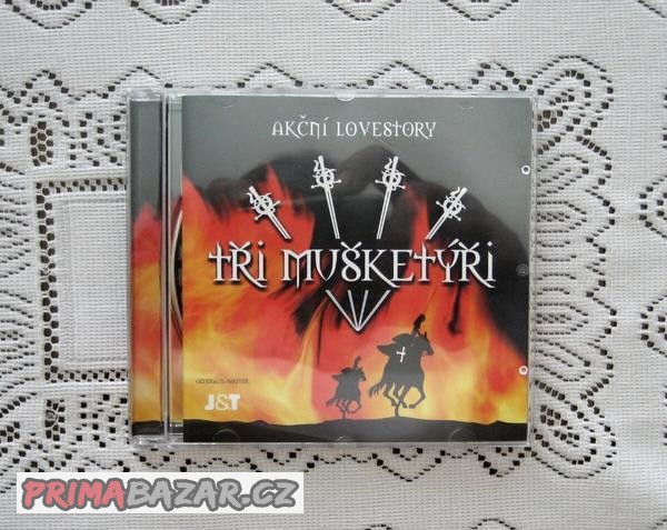 TŘI MUŠKETÝŘI - CD