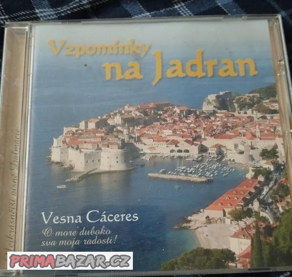 CD - Vzpomínky na Jadran - Vesna Cáceres