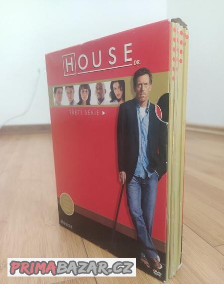 DVD Dr.House kompletní 3. série (6 disků)
