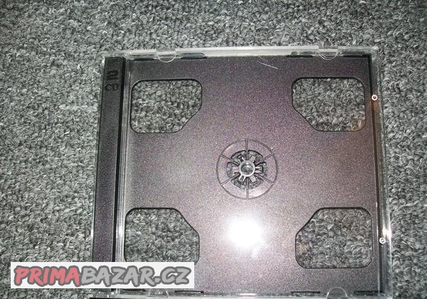 Obal na 2 CD černý, Jewel