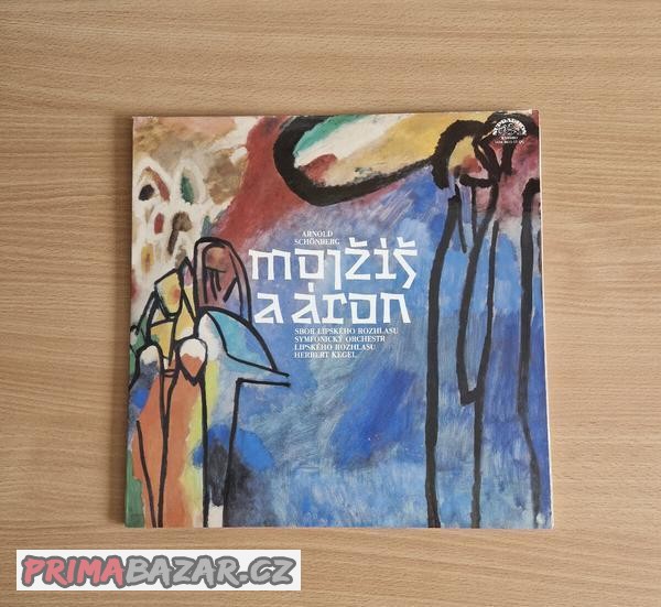 LP vinyl, Mojžíš a Aron (Supraphon 1979)
