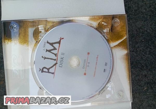 DVD film Řím 2 řada, 5x DVD.