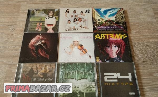 Zbierka CDs - rôzne žánre