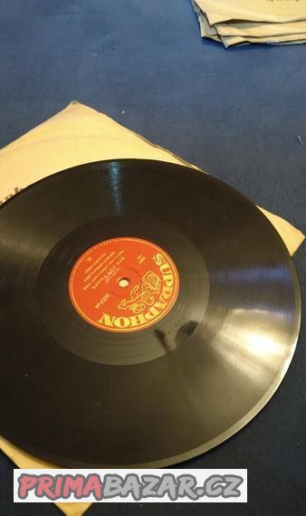 GRAMOFONOVÉ DESKY Supraphon - 6ks (72otáček/25cm)