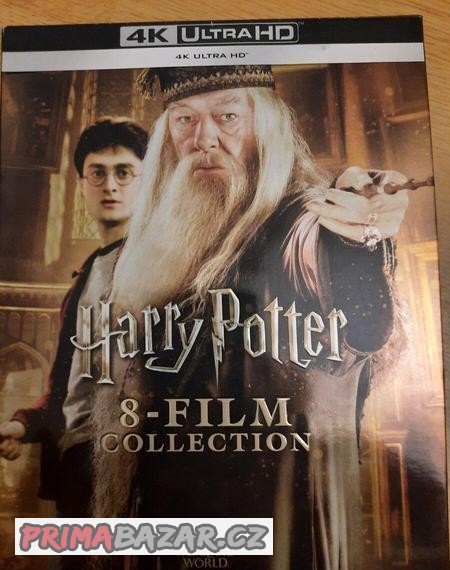 4K HARRY POTTER CZ DAB POUZE U 4 FILMU OSTATNÍ BEZ CZ PODPOR