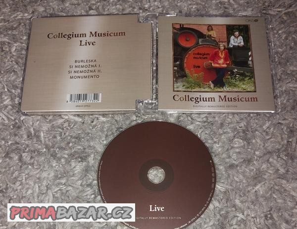 CD Collegium Musicum - Live