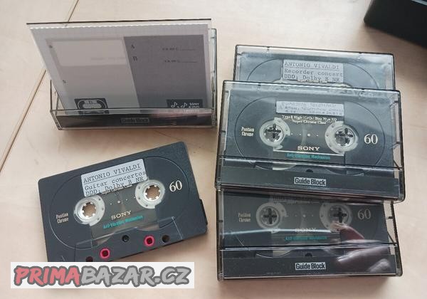 Prodám audio kazety Chrome a Normal