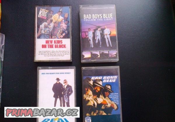 Bad Boys Blue, taneční hudba - mc kazety
