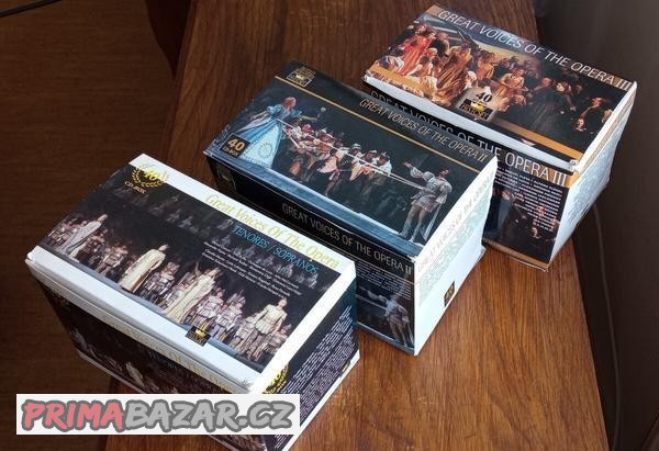 60 CD megapack - Great Voices of the Opera (novy)