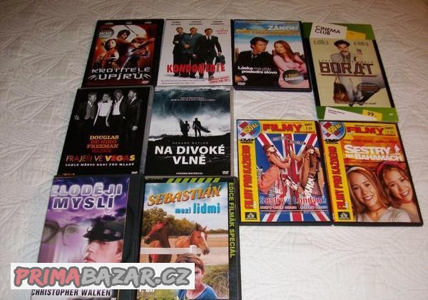 SMĚS RŮZNÝCH DVD