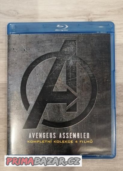 Kompletní kolekce Avengers na DVD