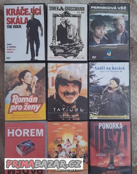 DVD filmy.