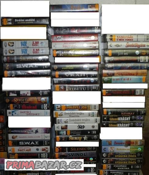 VHS - videokazety - prodám ...,..
