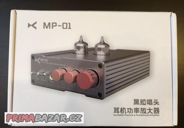 Lampový zesilovač s ekvalizérem xDuoo MP-01