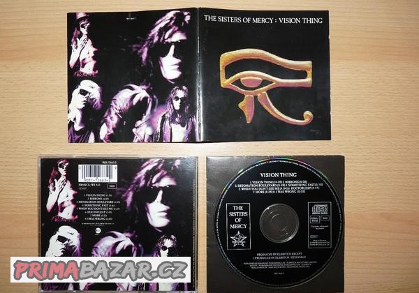 prodám CD THE SISTERS OF MERCY-Vision Things 1990 1.VYDÁNÍ