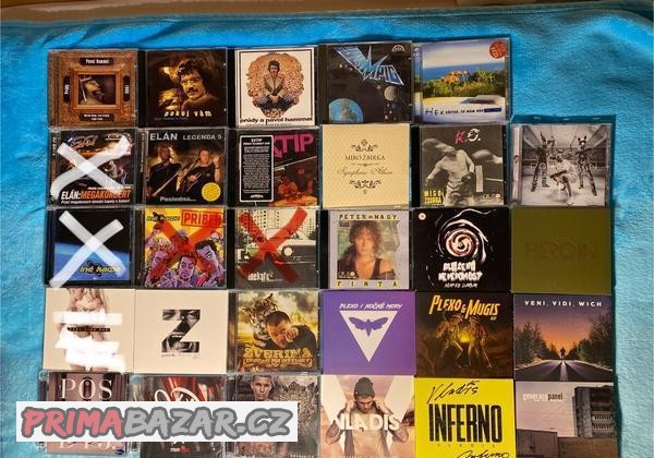 Cd - Elán, Extip, Žbirka, Olympic, Prúdy, Strapo, Zverina