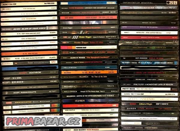 PRODÁM CD ROCK A METAL