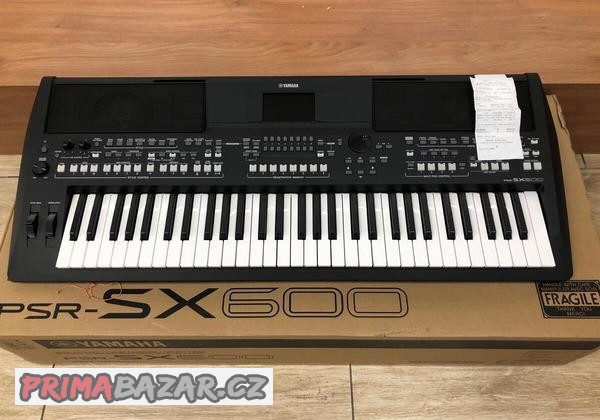 Klávesy Yamaha PSR SX 600