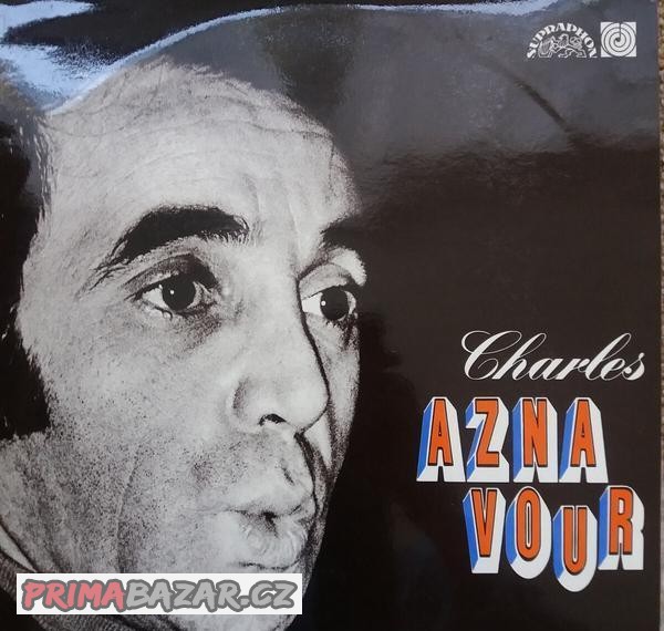 Charles Aznavour LP Vinyl 1974 Supraphon