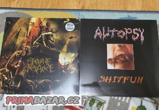 CD, DVD, LP, DLP - VŠE NOVÉ, NEROZBALENE, Metalová hudba