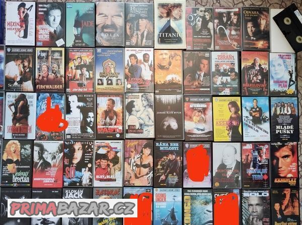 filmy na VHS kazetách