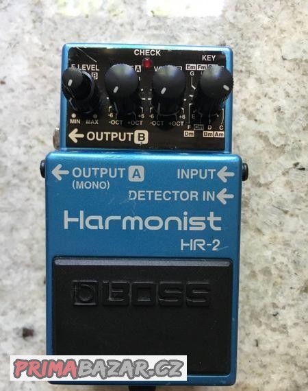 Boss HR-2 Harmonist Pedal Retro Vintage (Sept. 1995)