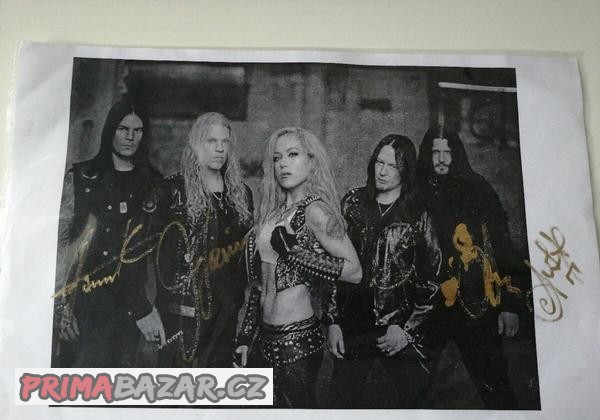 Podpisy kapely ARCH ENEMY