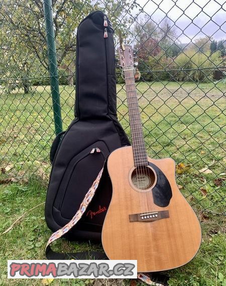 ElektroAkustická kytara Fender CD-60SCE NAT