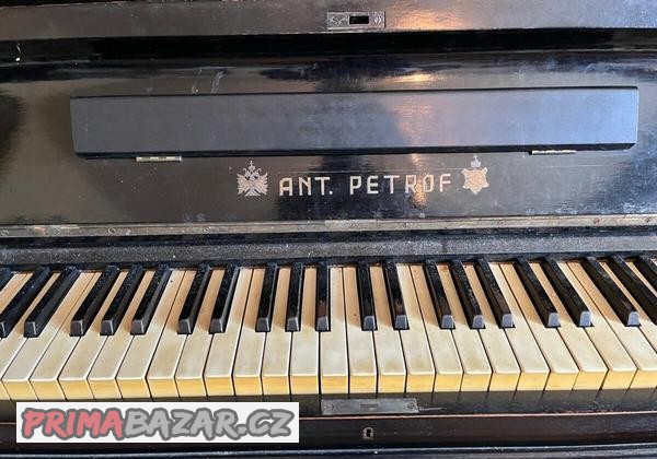 Pianino Petrof, rok výroby cca 1916