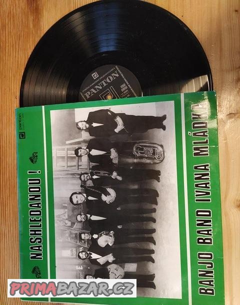 LP vinyl Banjo band Ivana Mládka